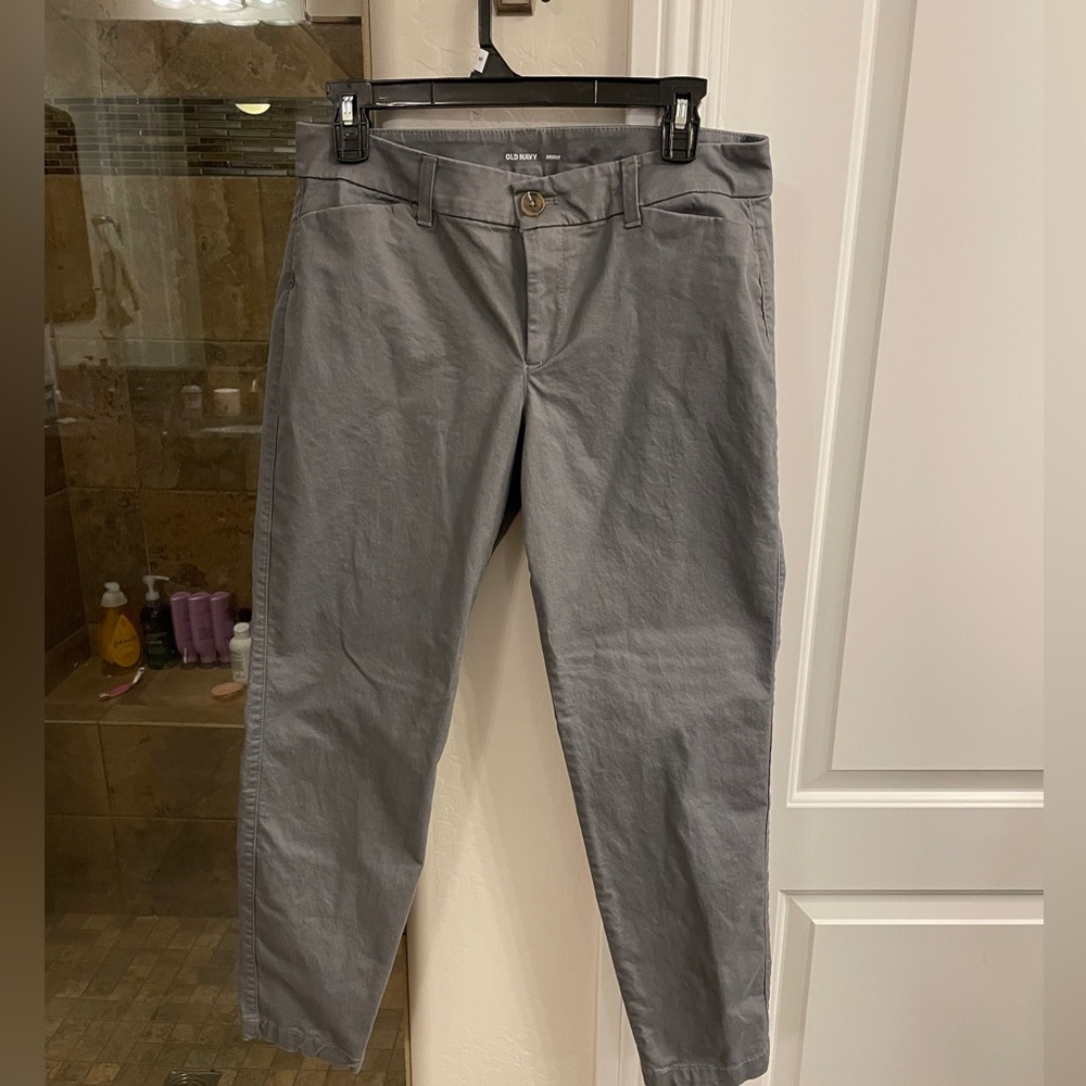 Old Navy Skinny Trouser 8P Gray